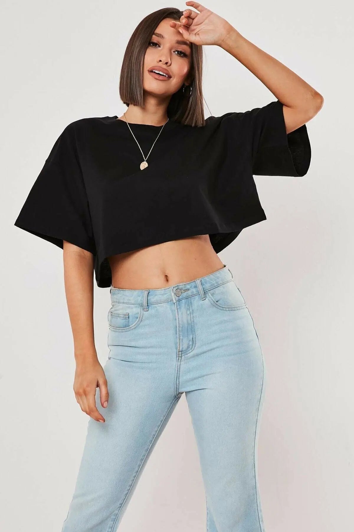 Nova Short Sleeve Yoga Fitness Crop Top T-shirt
