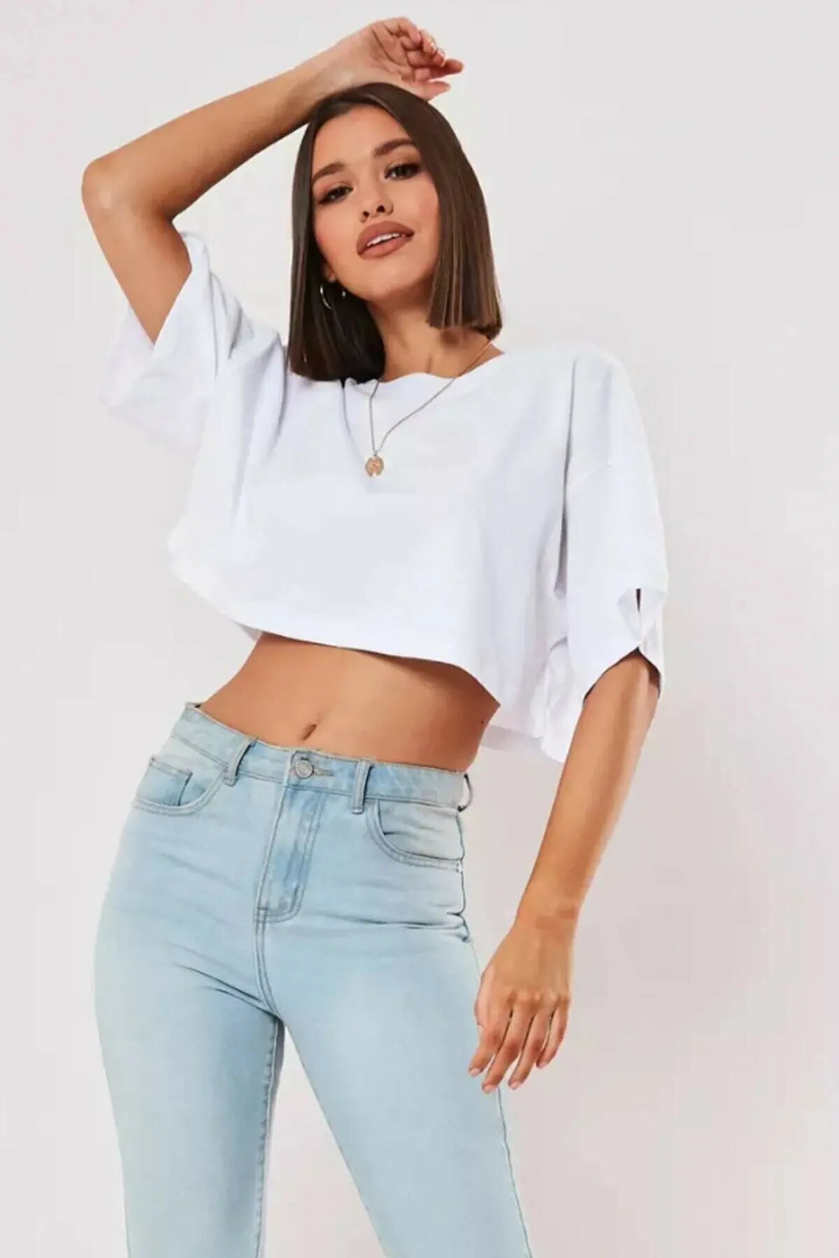 Nova Short Sleeve Yoga Fitness Crop Top T-shirt