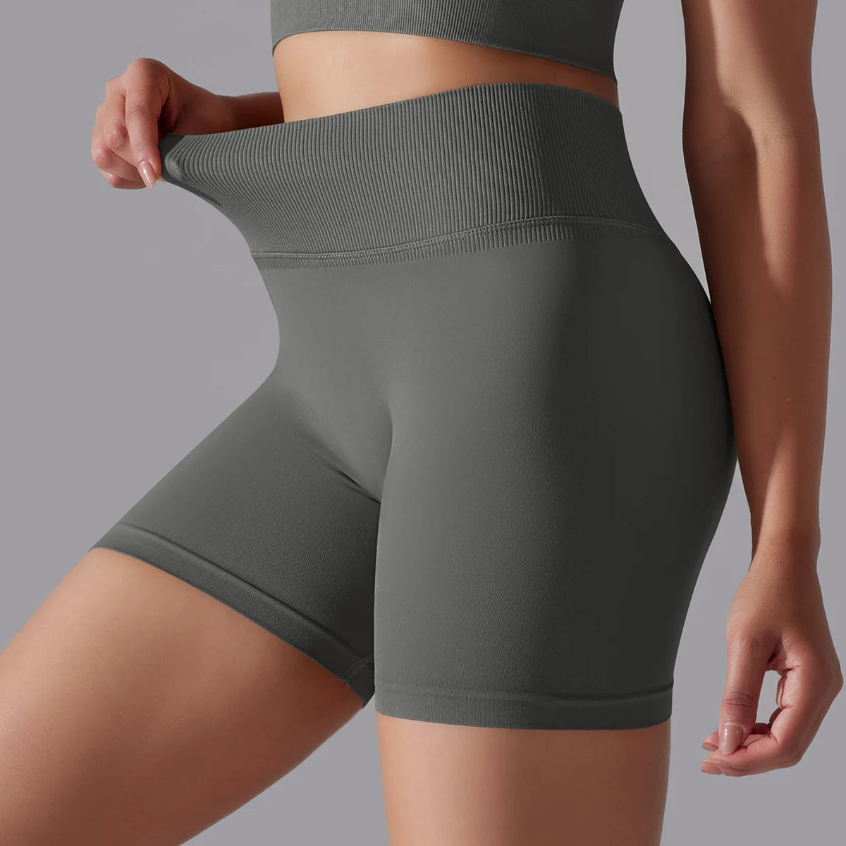 Nova Yoga Shorts High Waist