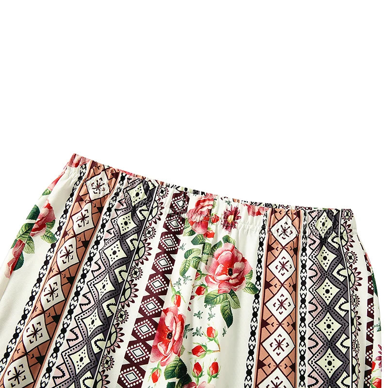 Nova Ladies Print High Elastic Tight High Waist