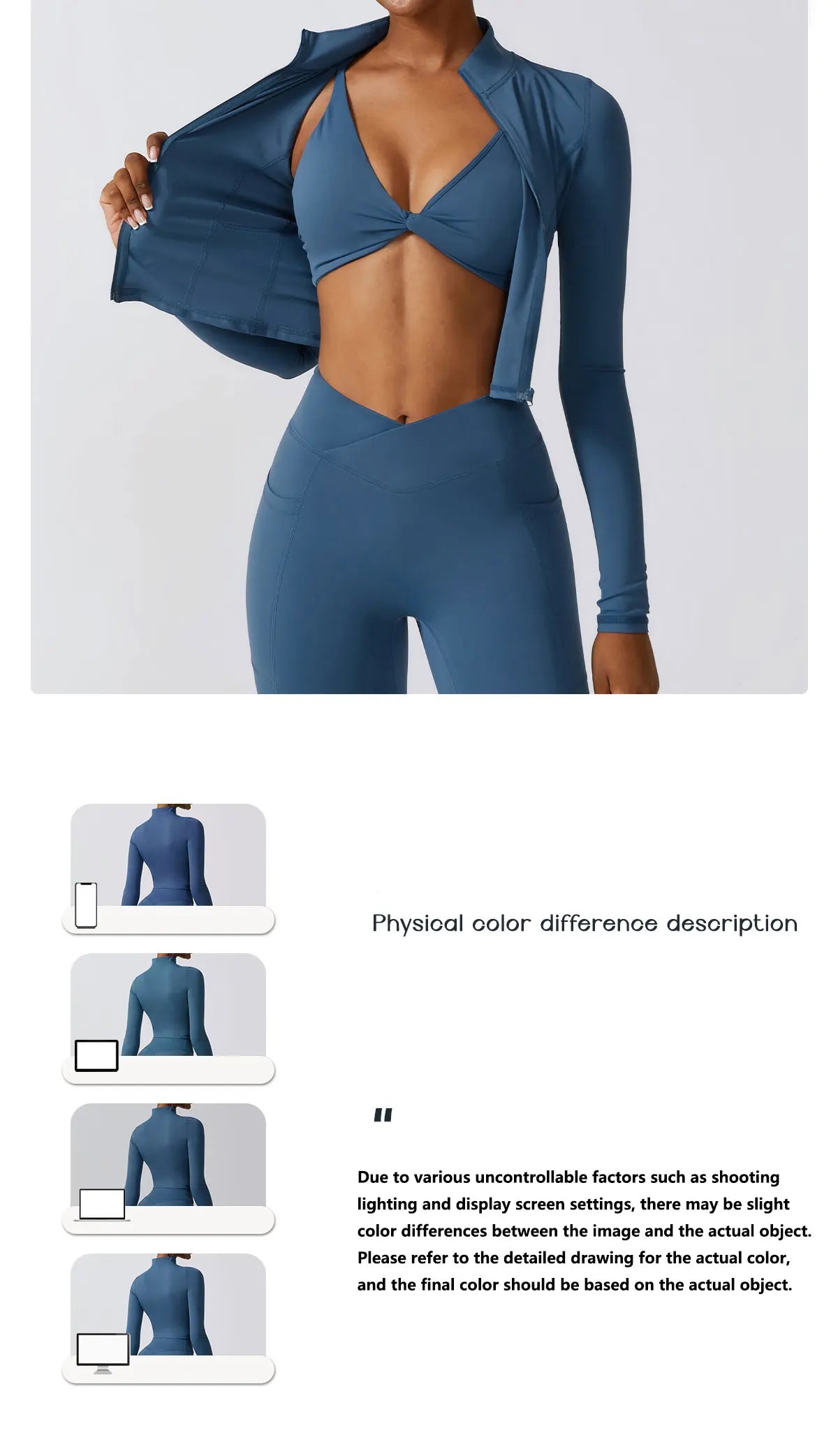 Nova Zipper Sports Top Long Sleeve for Fitness Coat